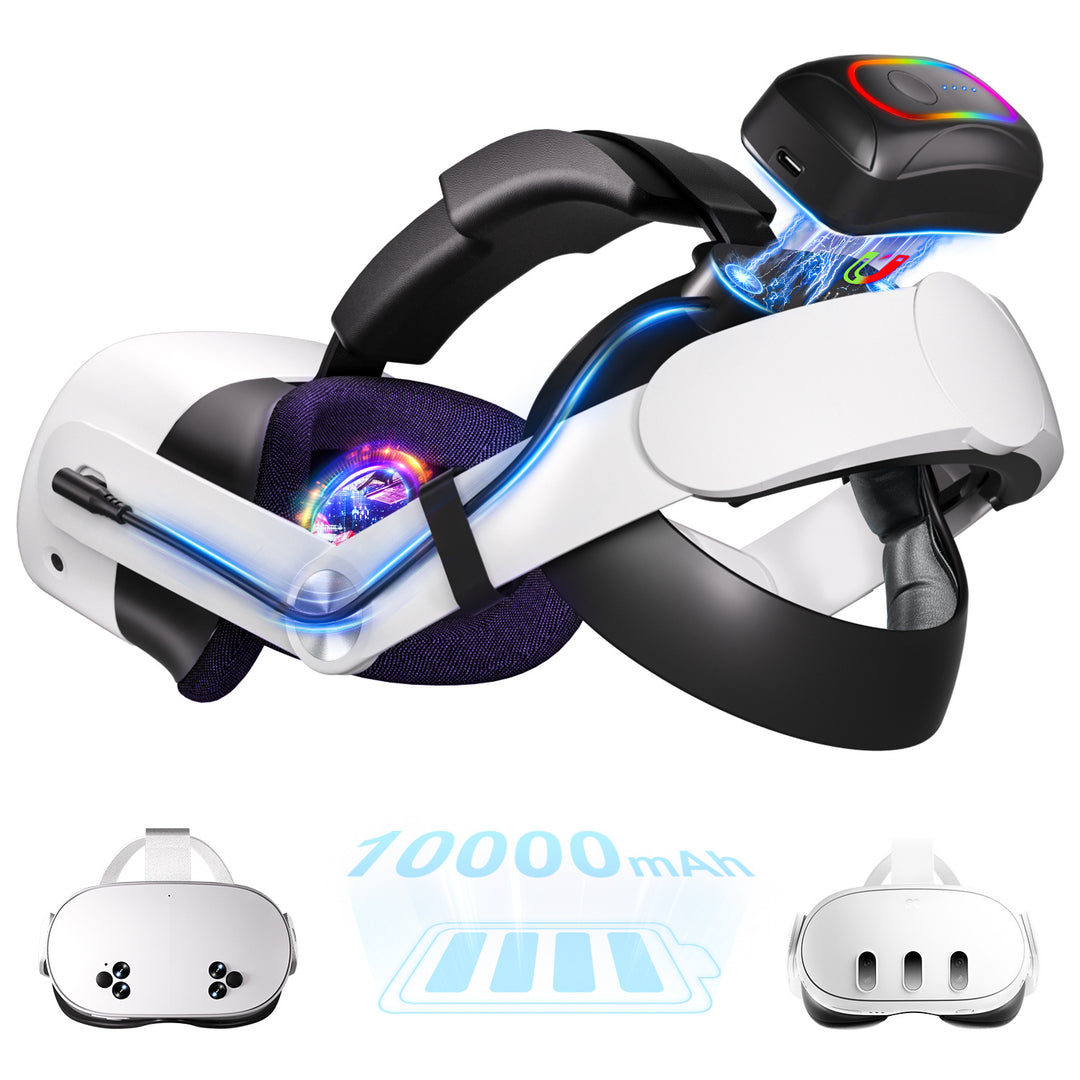 VR-Headset with high-performance battery Stornfield