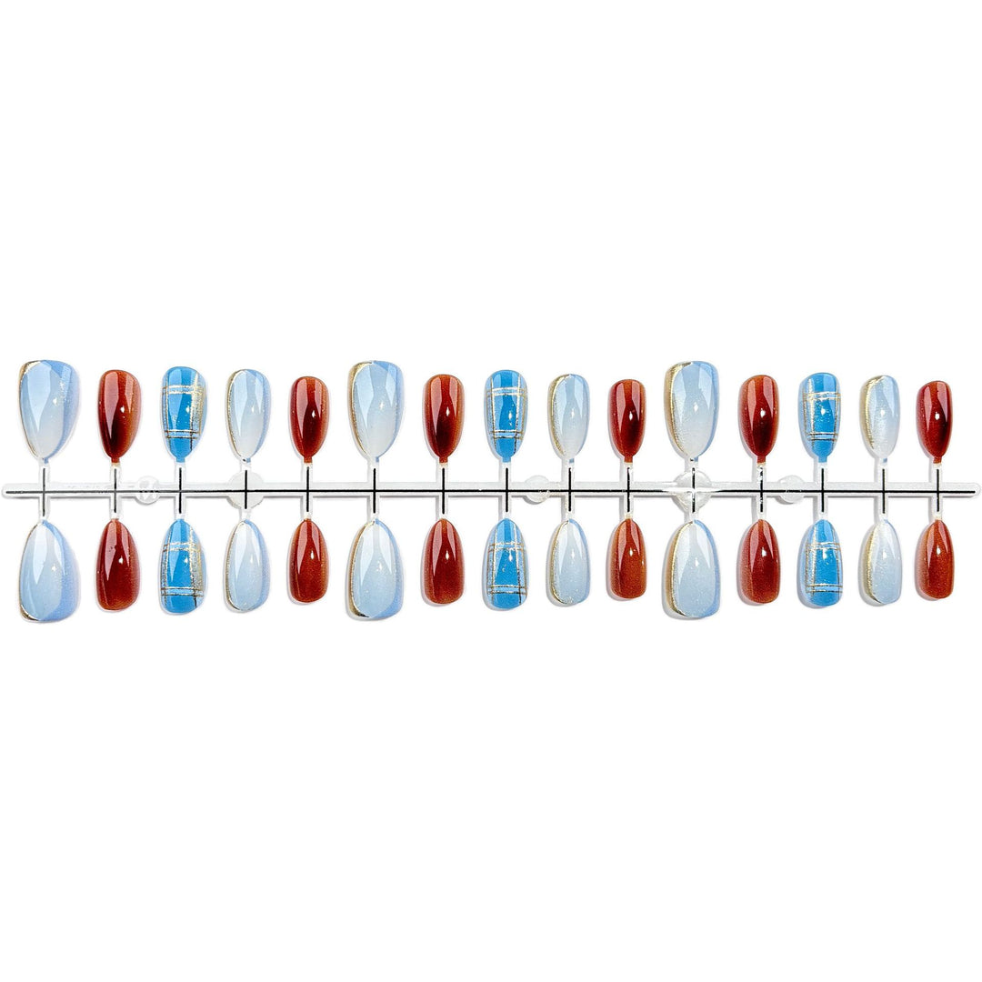 Glamorous Press-On Nail Art Collection