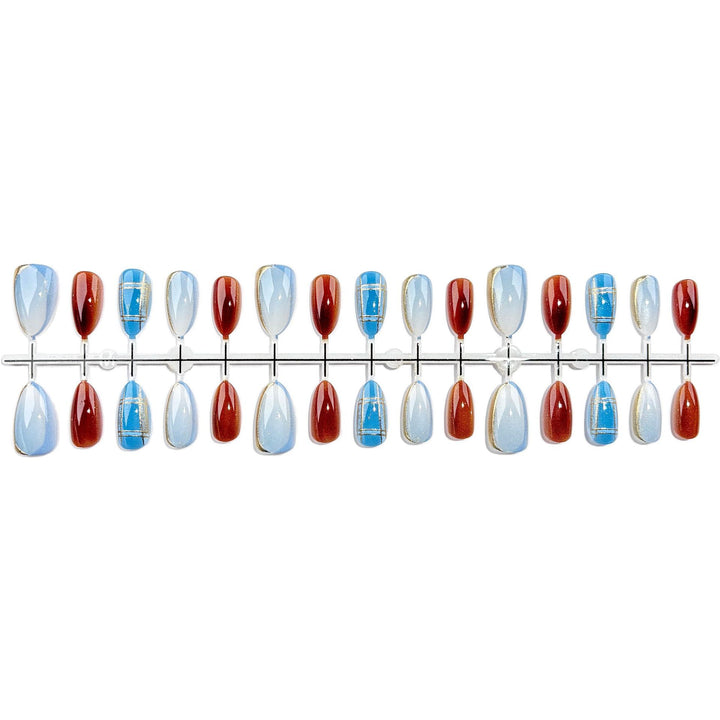 Glamorous Press-On Nail Art Collection