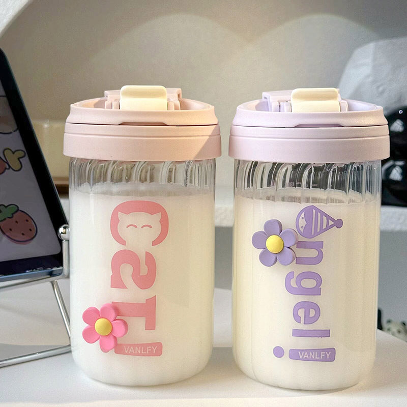 Ladies' insulated drink container with cheerful flower design Stornfield