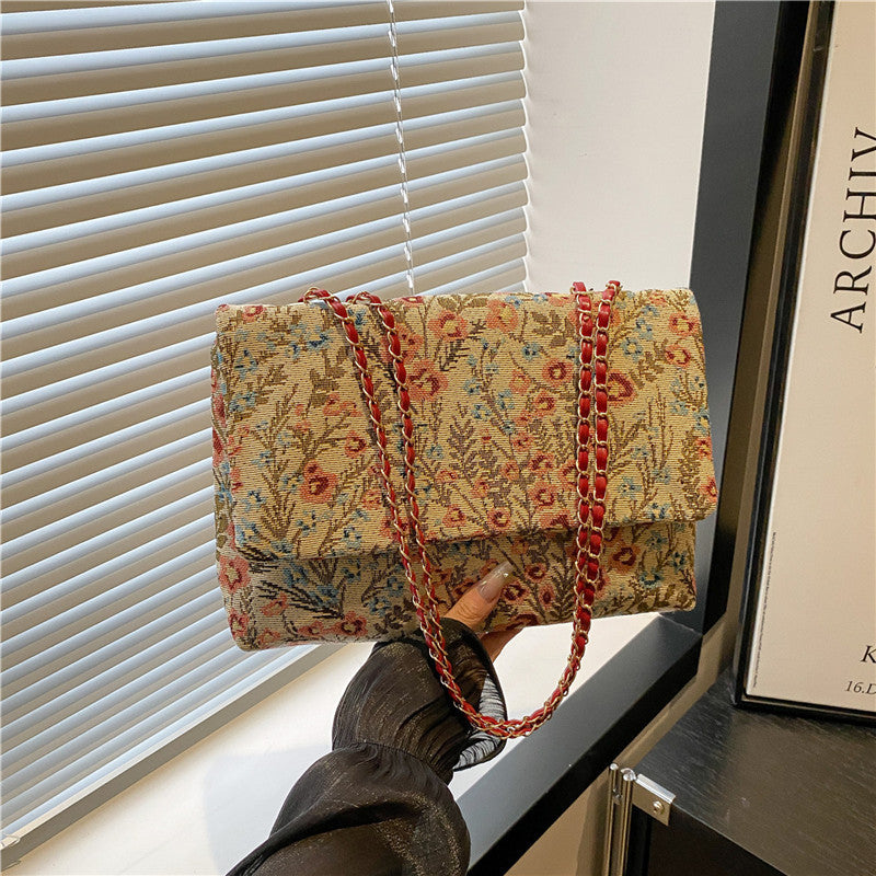 Elegant Floral Embellished Handbag Stornfield