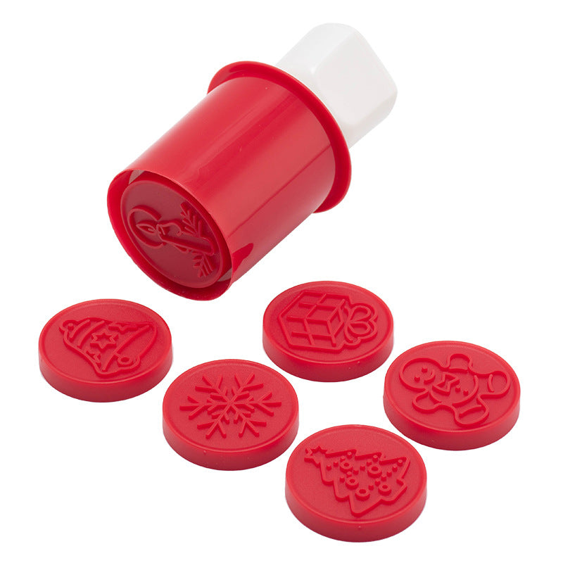 Funnier silicone cookie stamp with animal motifs Stornfield