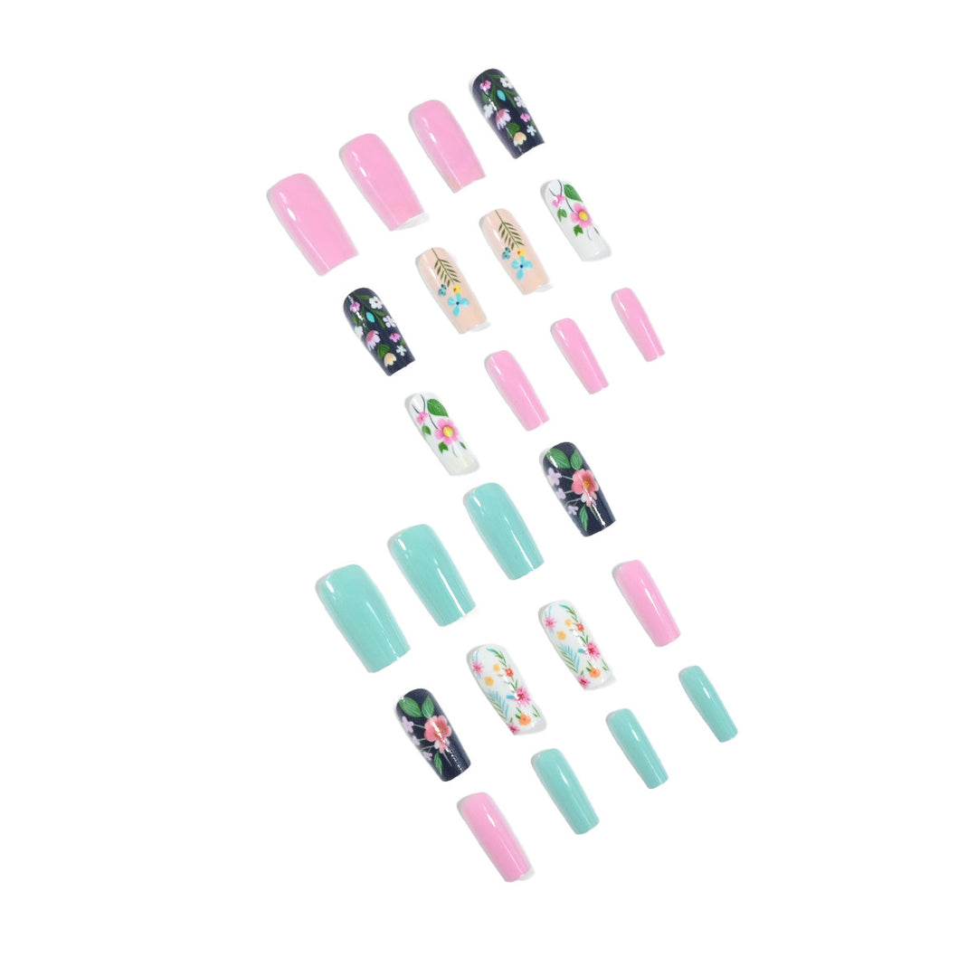 Floral Inspired Nail Art Set