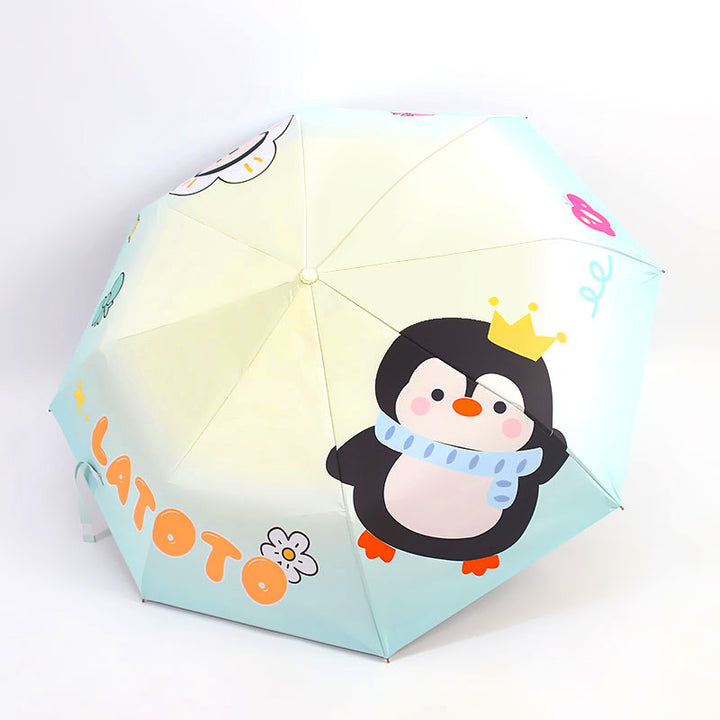 Women's Folding Umbrella with Playful Design Stornfield