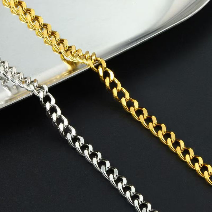 Chic Golden Chain Bracelet Set Stornfield