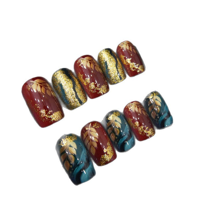 Premium Decorative Press-On Nail Set