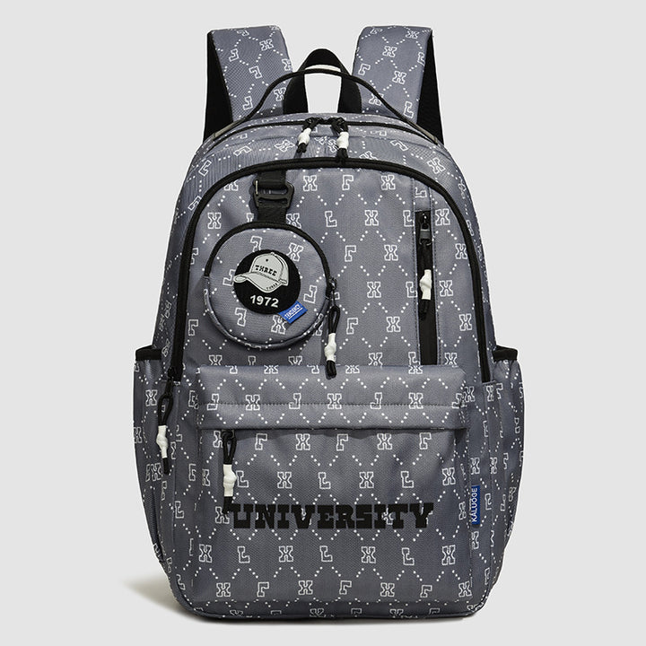 Multifunctional Geometric Patterned Backpack Stornfield