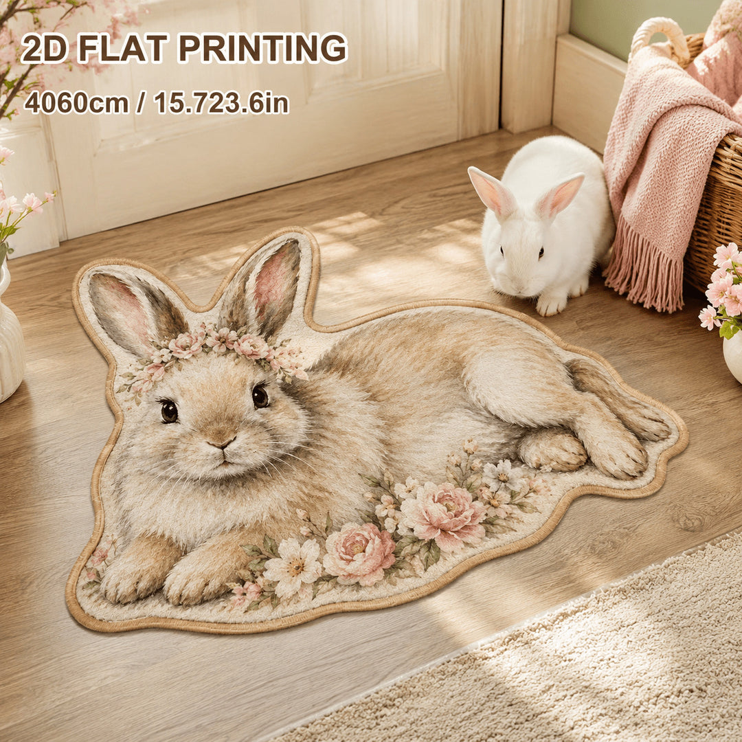 Decorative Dog Print Area Rug