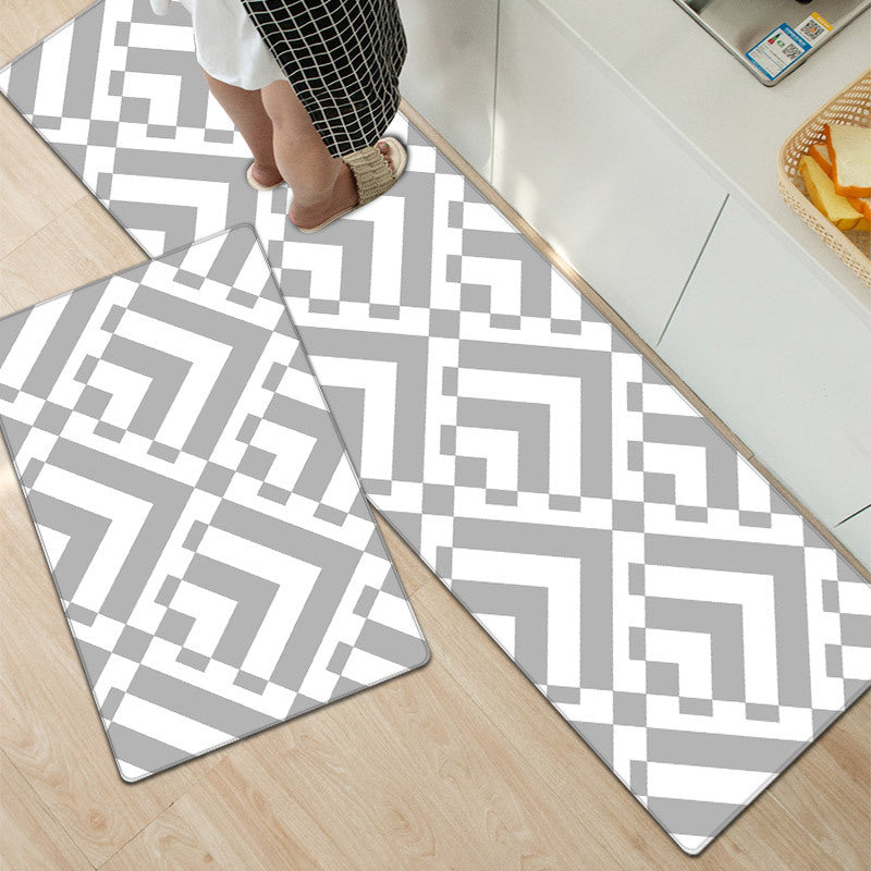 Geometric Pattern Kitchen Mat Set Stornfield 1791538328
