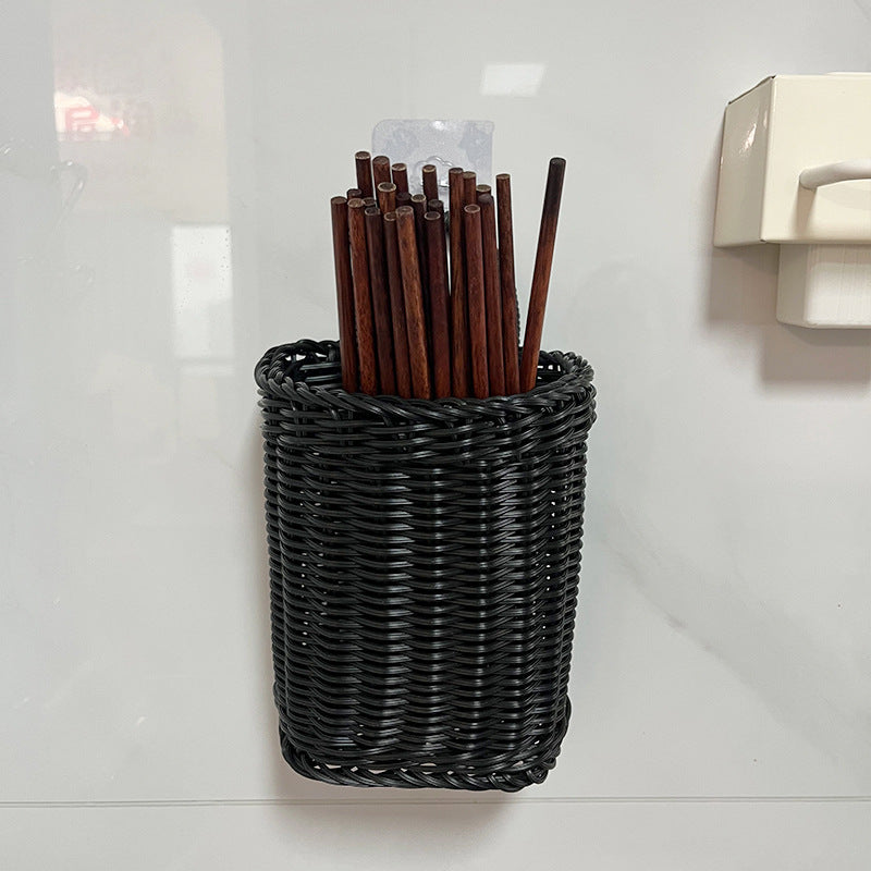 Unisex wall basket with practical hook Stornfield