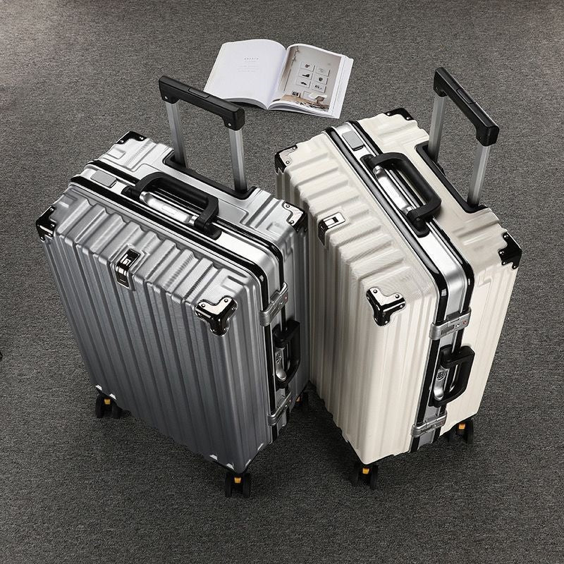 Hard-shell travel suitcase with spacious interior and high-quality rolling system Stornfield