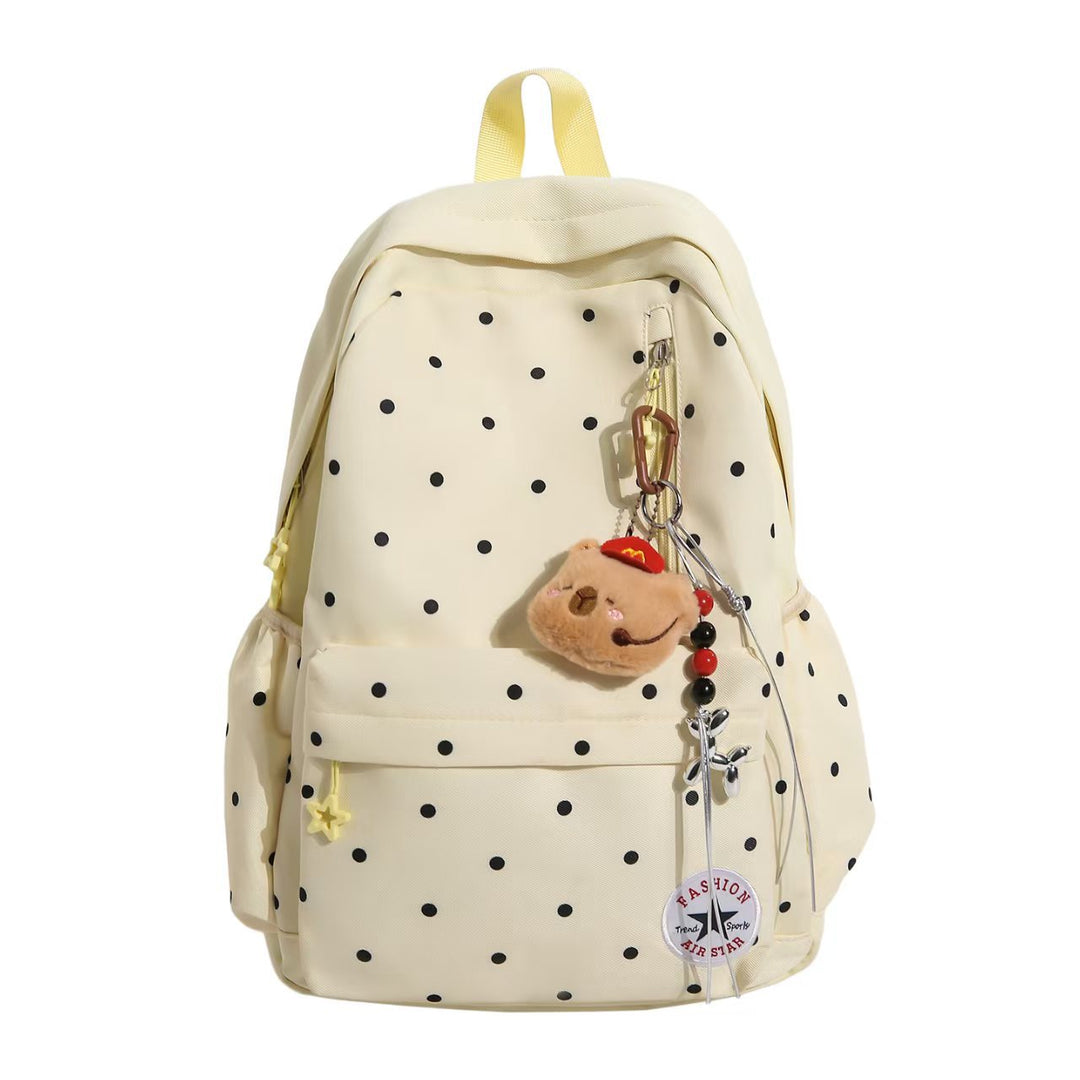 Polka Dot Embellished Backpack Stornfield