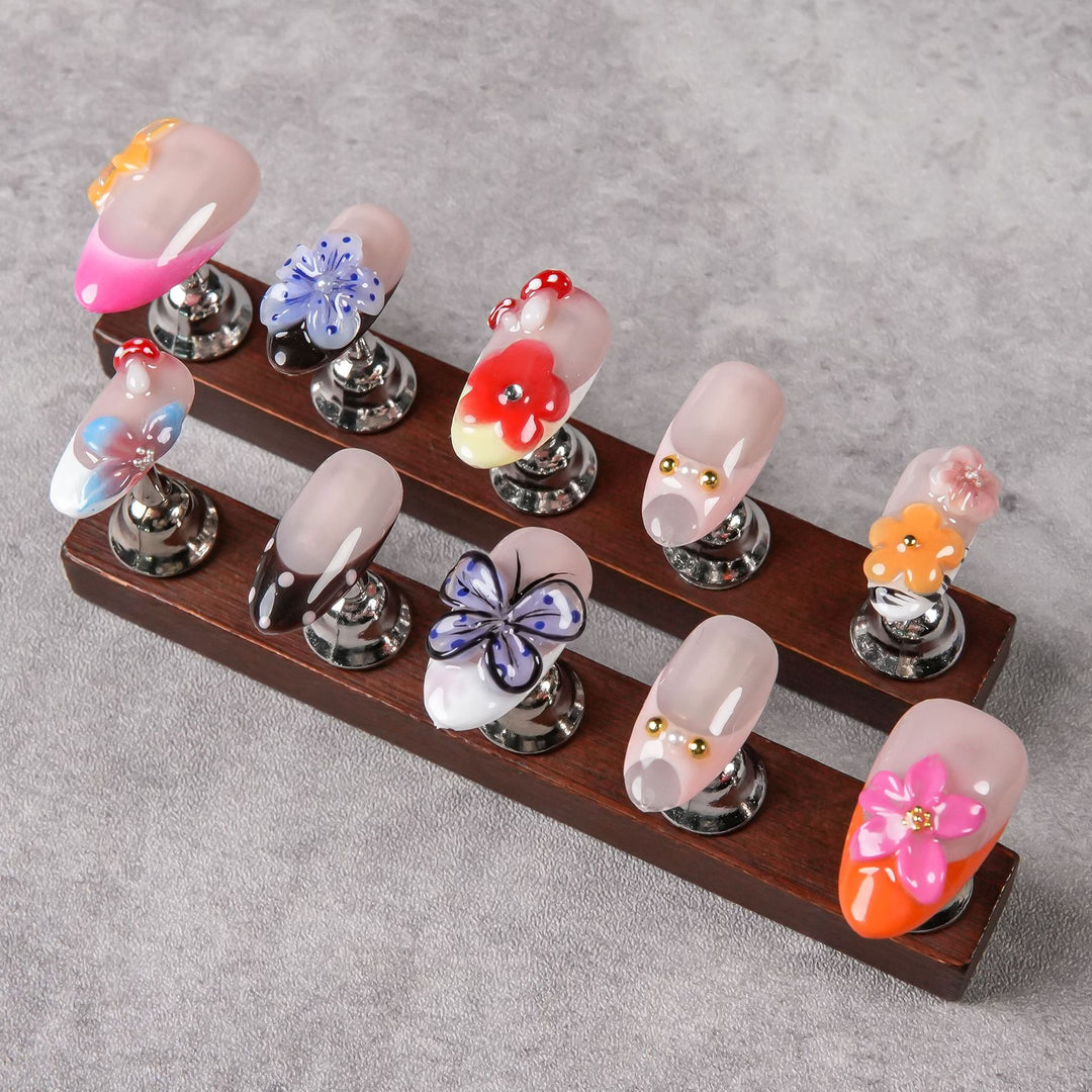 Decorative Floral Press-On Nails  1791254780