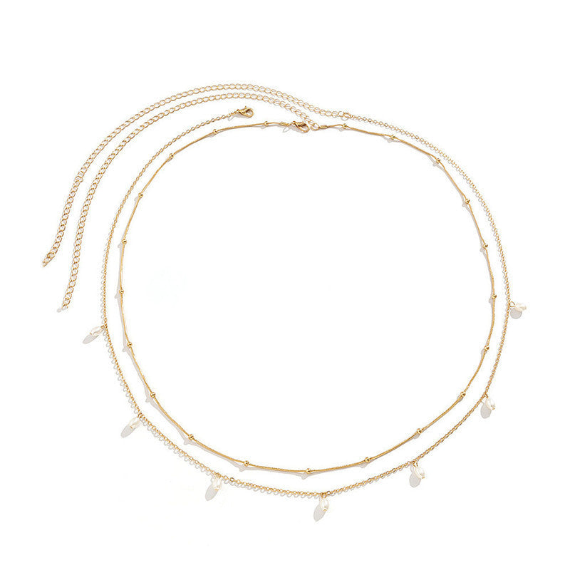 Elegant Layered Chain Necklace Stornfield