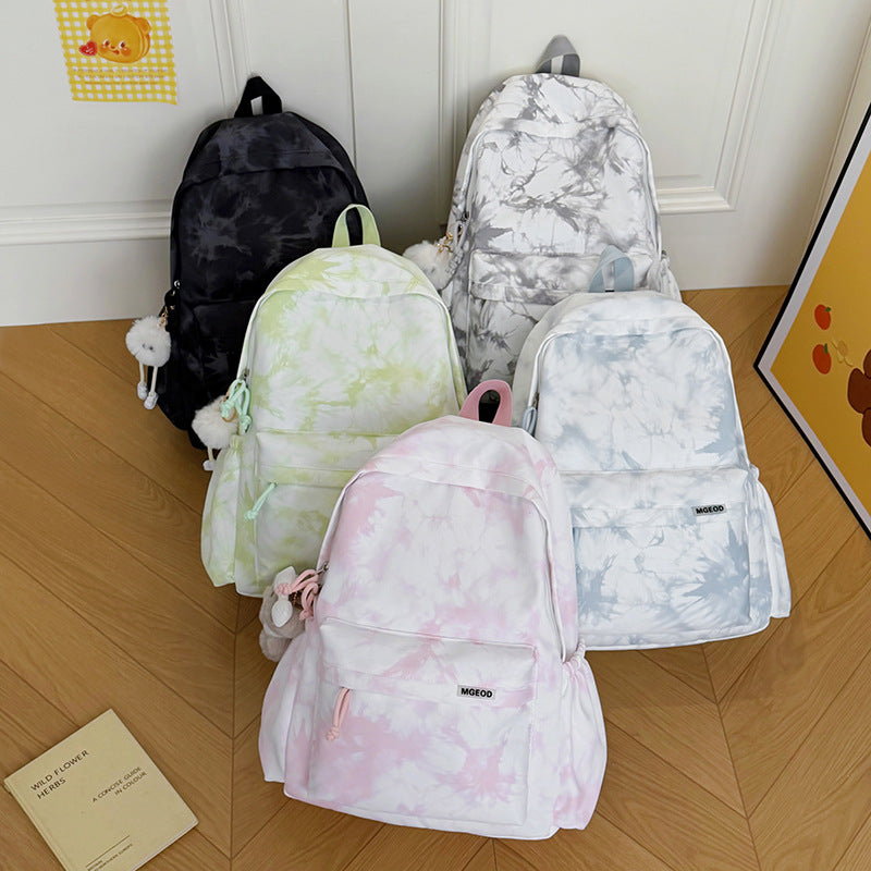 Lightweight Casual Backpack with Plush Keychain Stornfield
