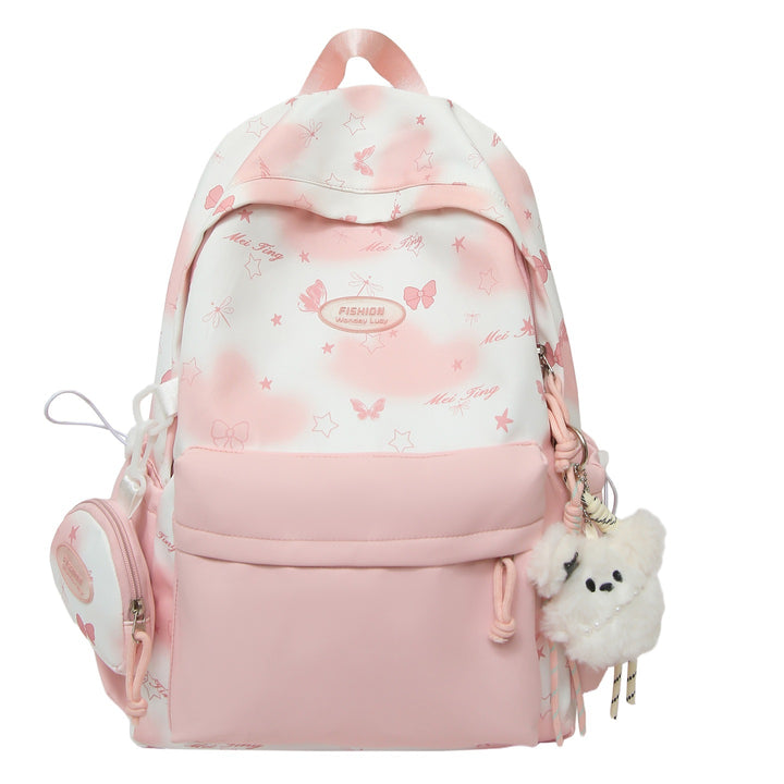 Stylish Butterfly Print Backpack Stornfield