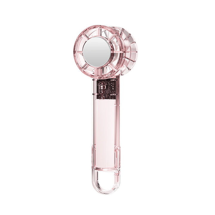 Ladies Portable Hand Fan with Integrated Mirror Stornfield