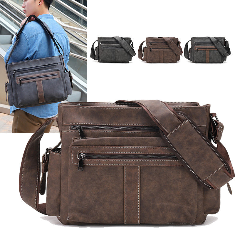 Shoulder bag with multiple compartments Stornfield