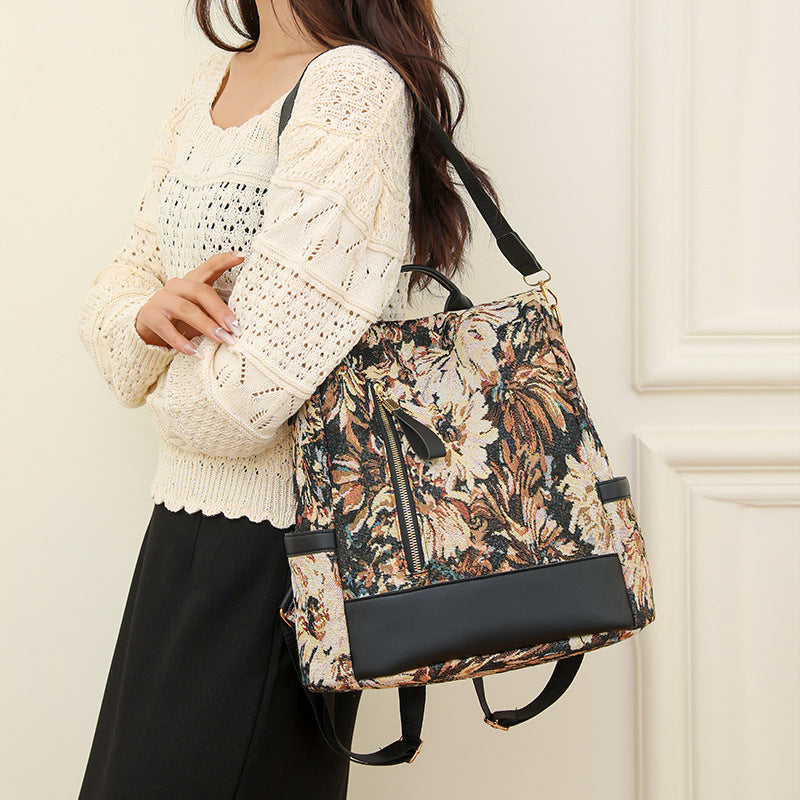 Floral Patterned Versatile Backpack Stornfield