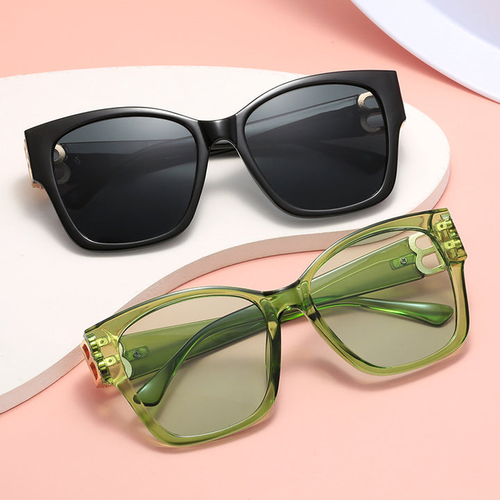 Ladies designer sunglasses in stylish tortoise design Stornfield