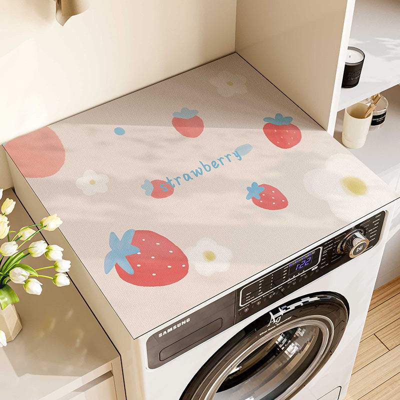 Decorative Laundry Counter Mat