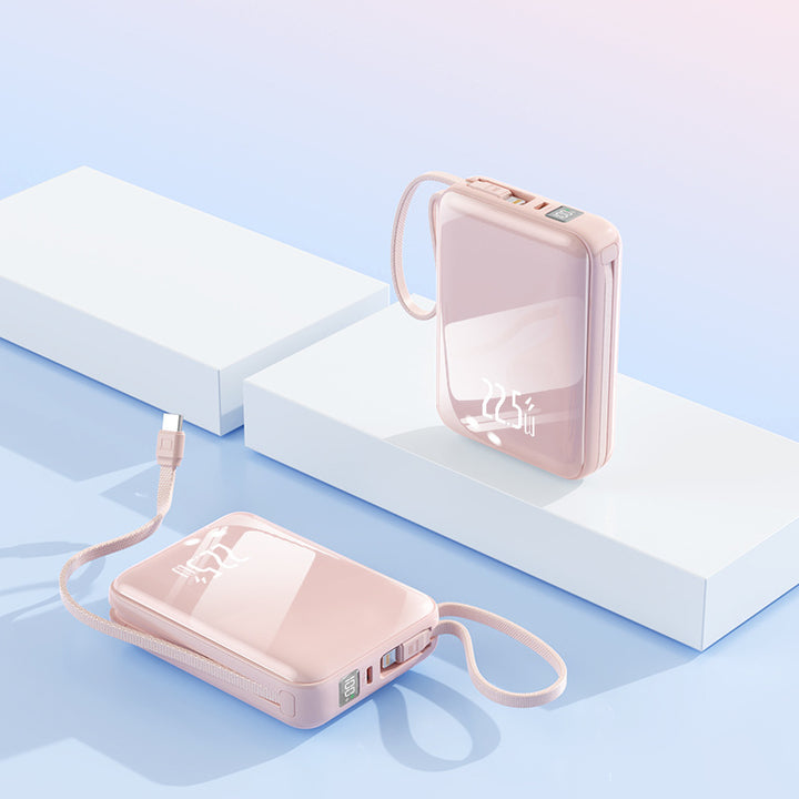 Portable power bank with elegant design and multifunctional charging cable Stornfield