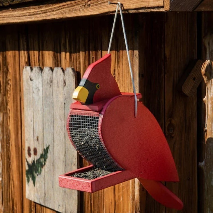 Cardinal-Shaped Bird Feeder Stornfield