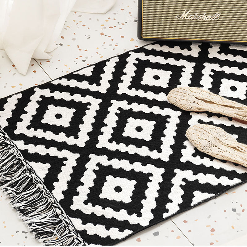 Decorative Fringe Area Rug Stornfield
