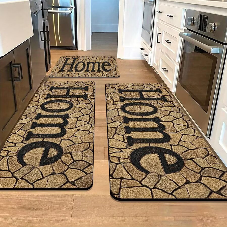 Stone-Inspired Decorative Area Mat Stornfield