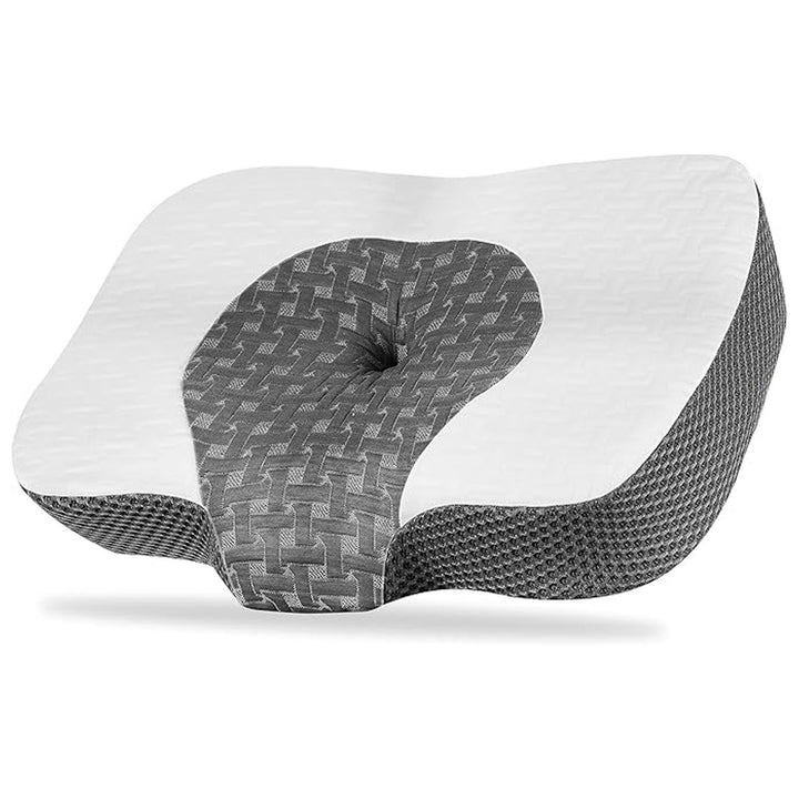 Ergonomic sleeping pillow with cooling gel filling Stornfield