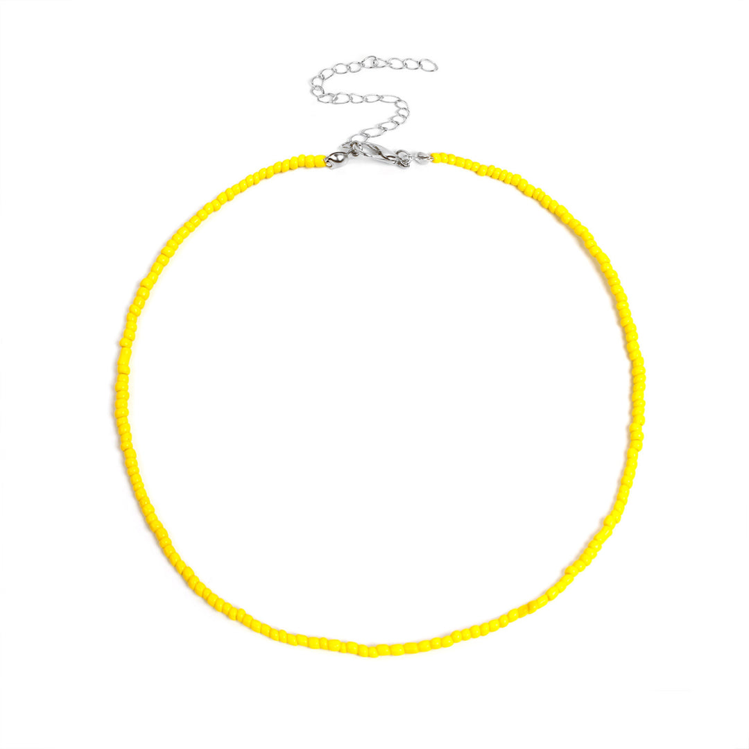 Colorful Beaded Choker Necklace Stornfield