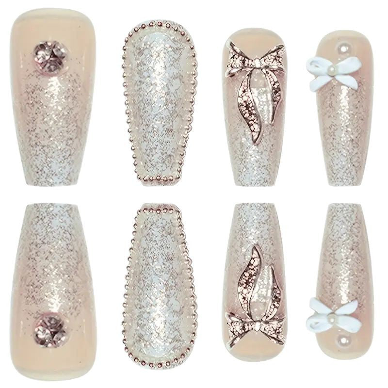 3D Glitter Nail Art Extensions Stornfield