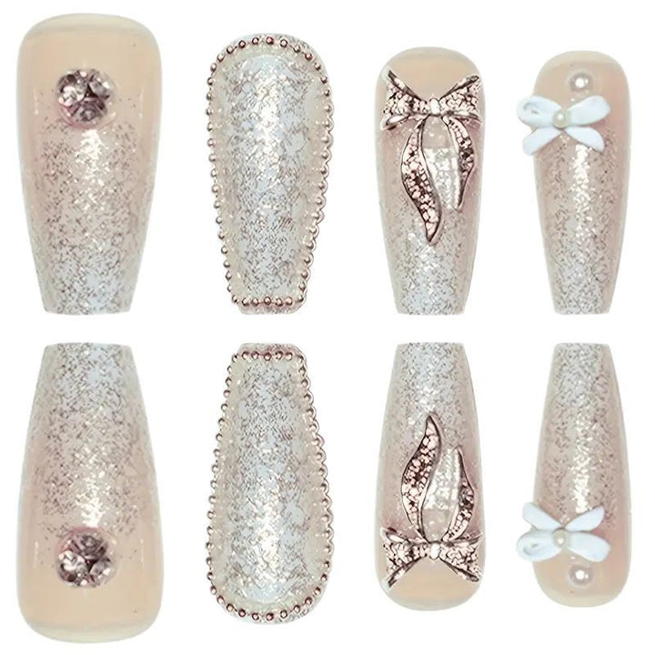 3D Glitter Nail Art Extensions Stornfield