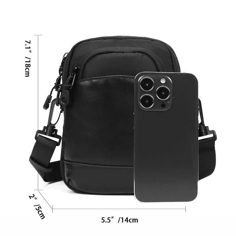 Compact Leather Crossbody Bag Stornfield