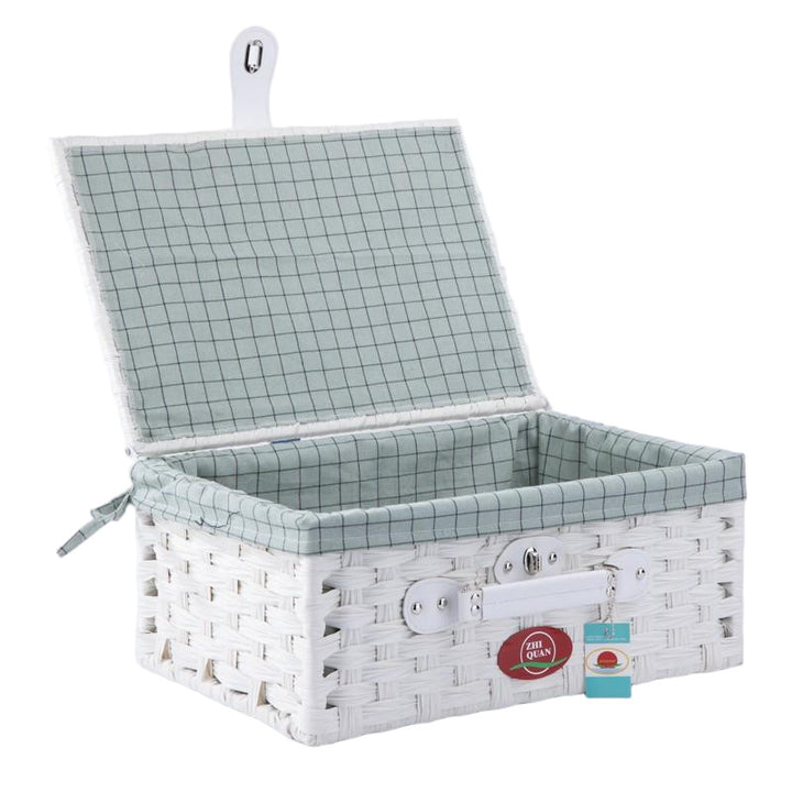 Ladies Decorative Storage Basket with Removable Fabric Cover Stornfield