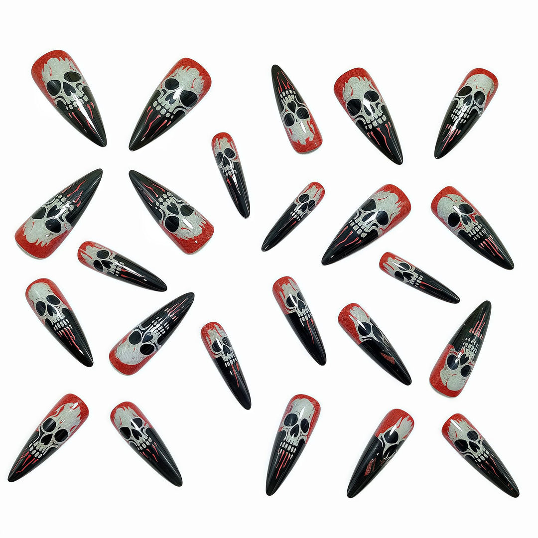 Halloween themed artificial nails Stornfield