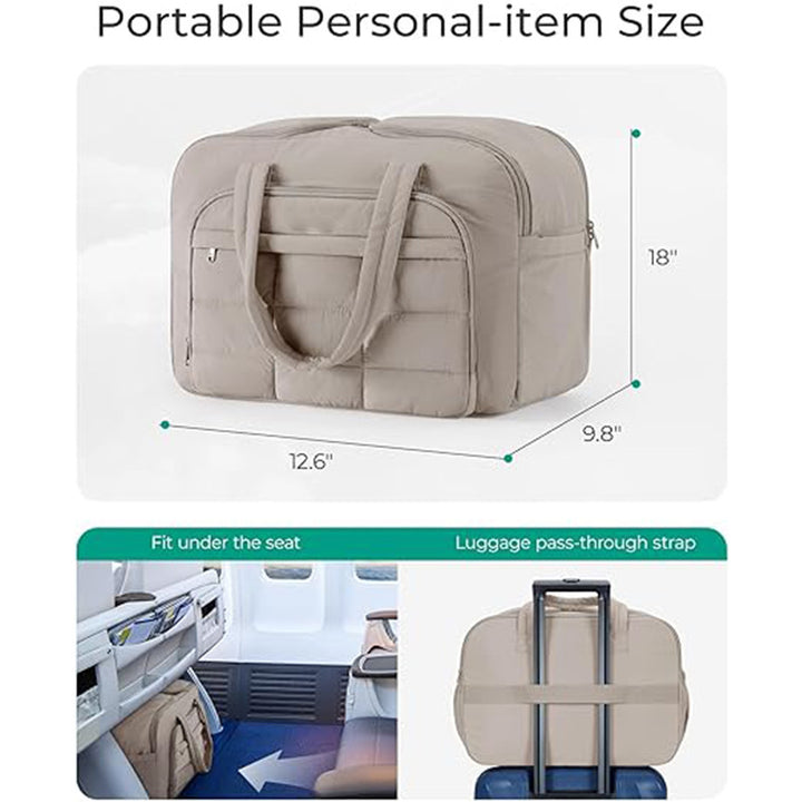 Cosmetic transport bag with multiple storage compartments Stornfield