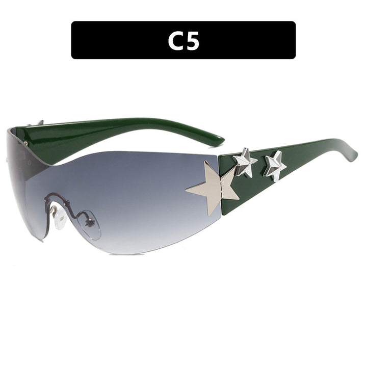 Women's trendy sunglasses with unique star design Stornfield