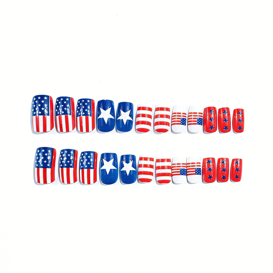 Patriotic Nail Art Set Stornfield