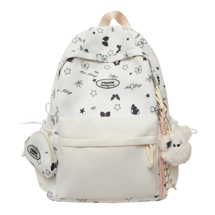 Stylish Butterfly Print Backpack Stornfield