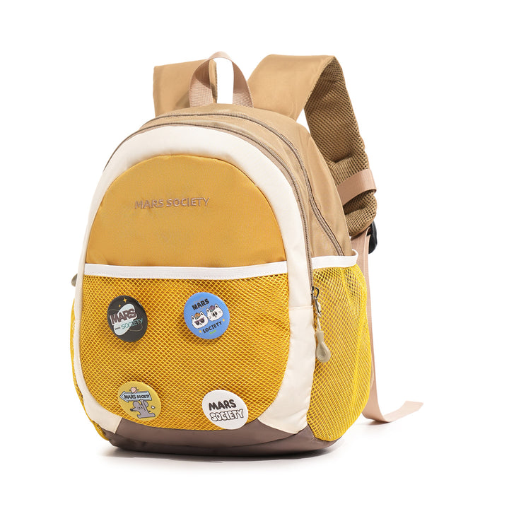 Trendy Lightweight Backpack with Fun Patches Stornfield