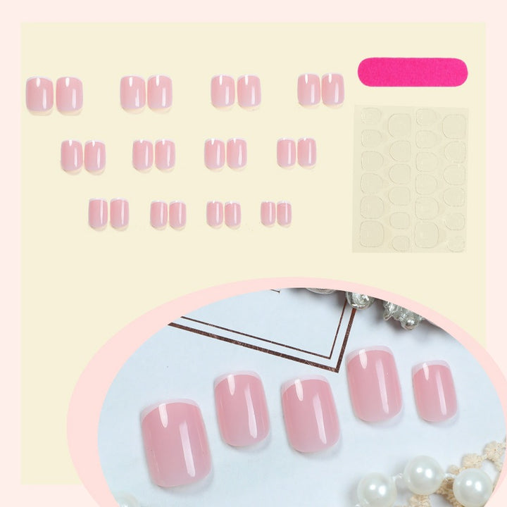 Acrylic nail set with elegant, high-gloss nails Stornfield