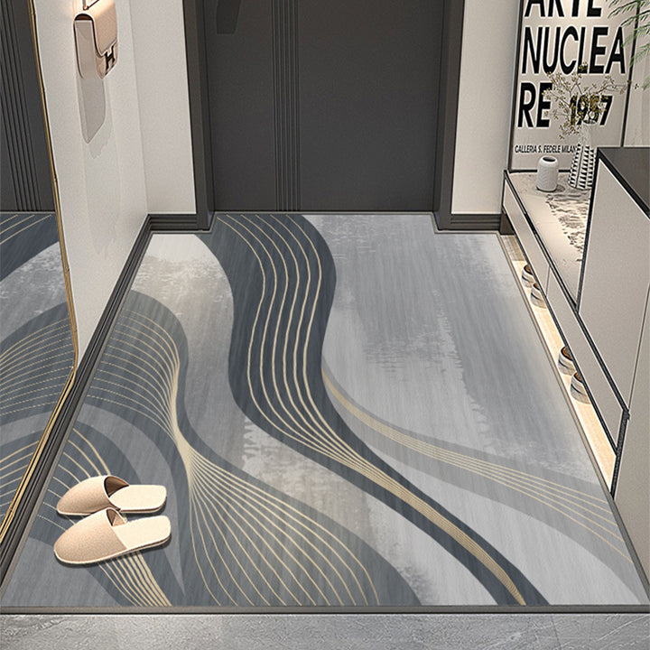 Contemporary Abstract Area Rug Stornfield