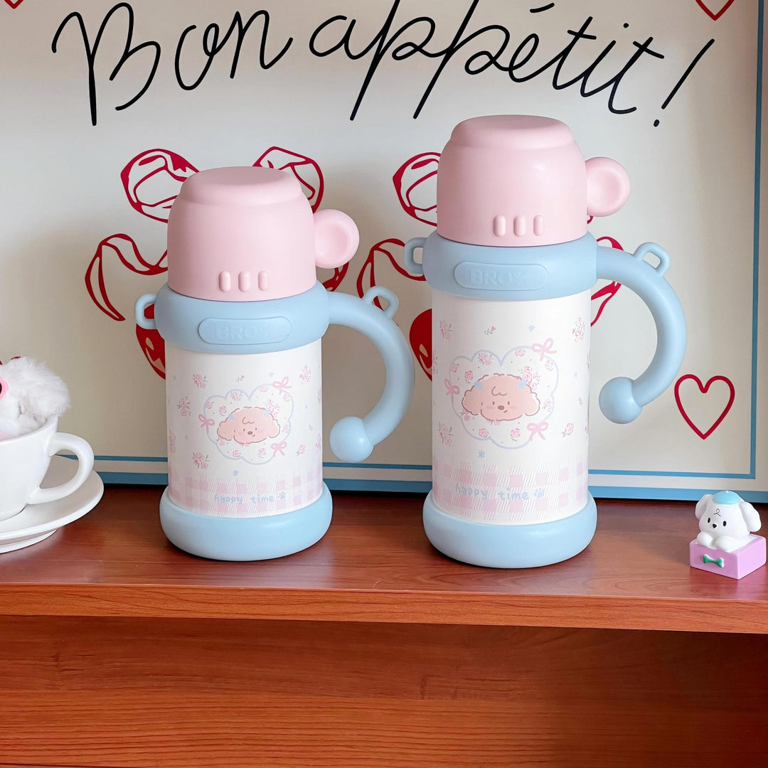 Ladies Insulated Floral Pattern Thermos Bottle Stornfield