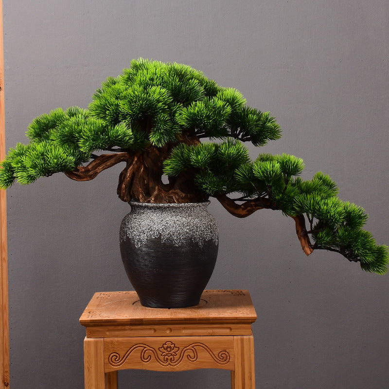Textured Decorative Ceramic Pot