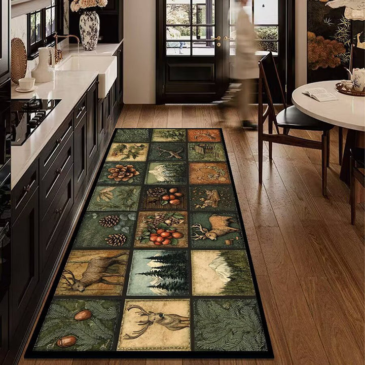 Rustic Outdoor Adventure Area Mat Stornfield