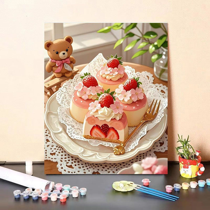 Gourmet Dessert-Themed Canvas Art Stornfield