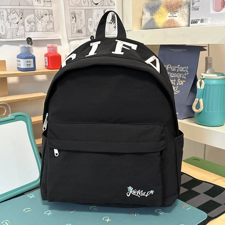 Stylish Casual Backpack with Star Charm Stornfield