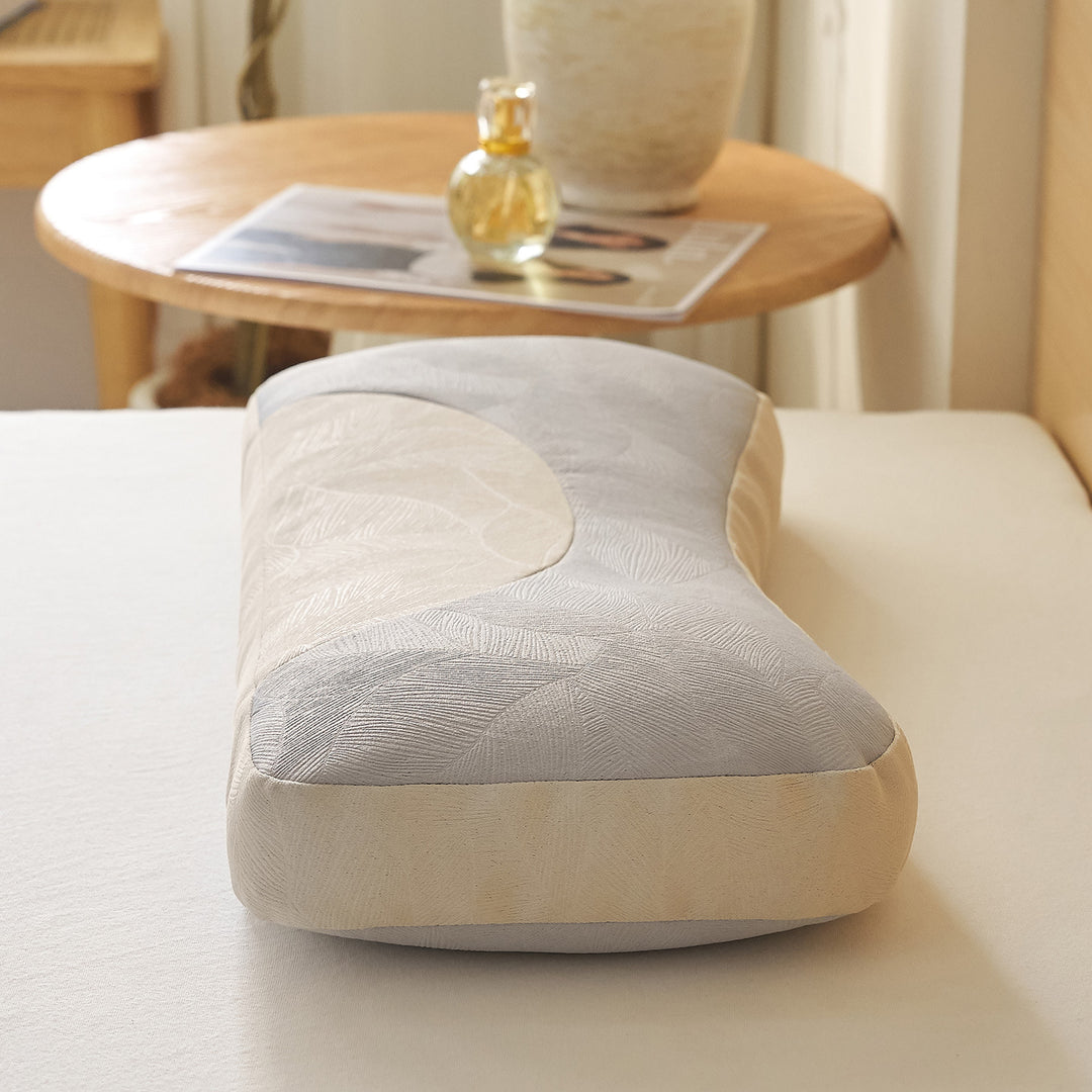 Ergonomic neck roll pillow with innovative pressure relief Stornfield