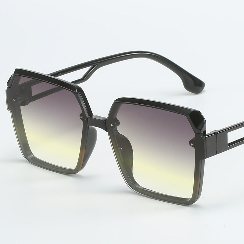 Ladies fashionable square sunglasses with filigree design Stornfield